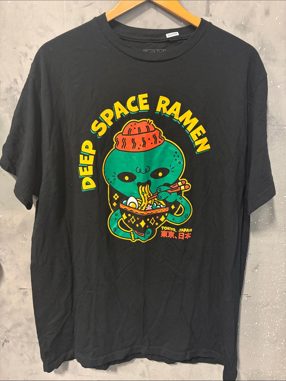 Deep Space Ramen Graphic Tee - Black